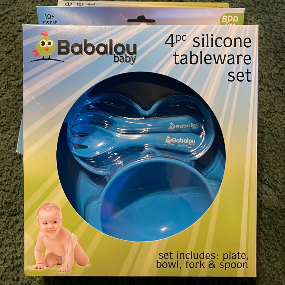 Babalou Baby Silicone Tableware Set